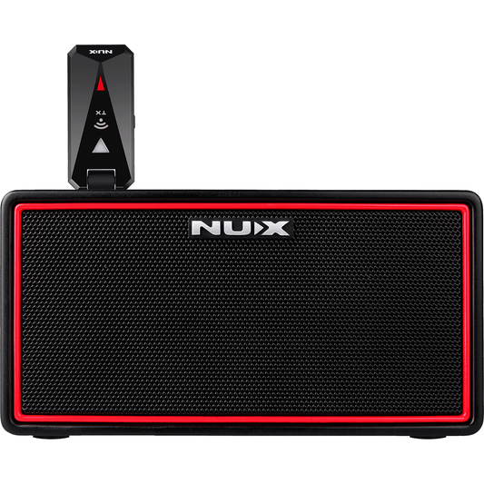 Mighty Air by NUX | Wireless Stereo Modelling Guitar/Bass Amplifier with Bluetooth | MNU MIGHTY-AIR