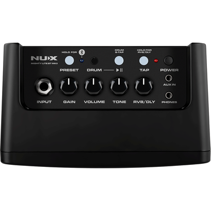 MIGHTYLITE BT MK2 by NUX | 3 Watt Mini Portable Guitar Amplifier | Bluetooth Control | MNU MIGHTYLITEBT-MK2