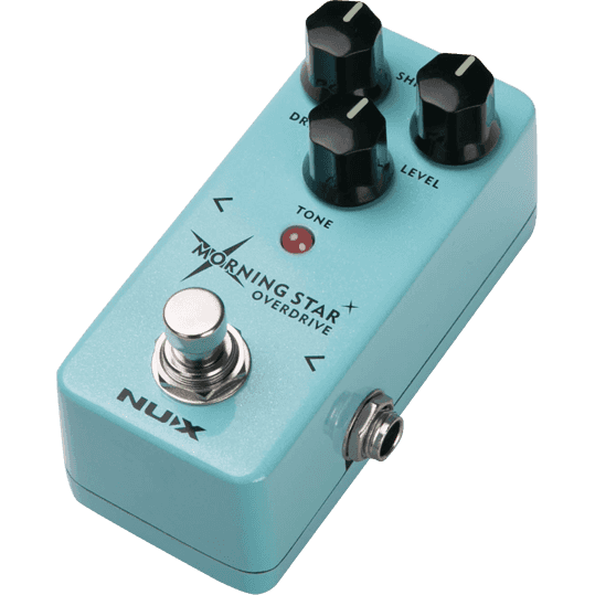 Mini Morning Star Overdrive Guitar Effects Pedal | MNU MORNINGSTAR-OD by NUX | NOD-3