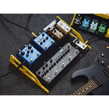Bumblebee Pedal Board with Carry Bag by NUX | Lightweight | Large | MNU NPB-L