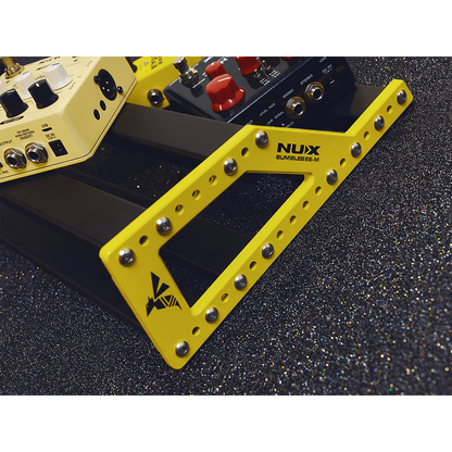 Bumblebee Pedal Board with Carry Bag by NUX | Lightweight | Medium | MNU NPB-M