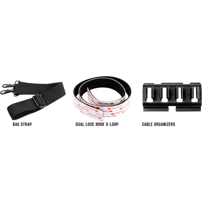 Bumblebee Pedal Board with Carry Bag by NUX | Lightweight | Medium | MNU NPB-M