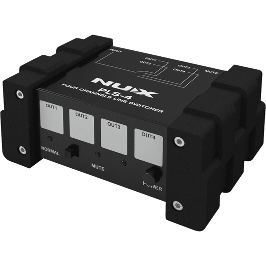 4 Channel Line Switcher by NUX | PLS4