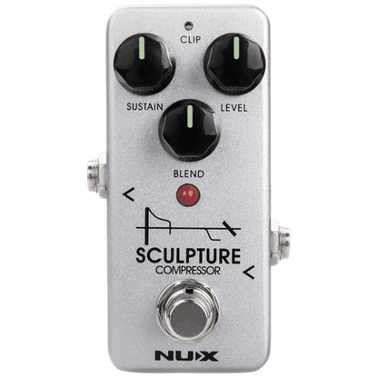 NUX Sculpture Compressor | Mini Guitar Effects Pedal | NCP-2 |MNU SCULPTURE-COMP