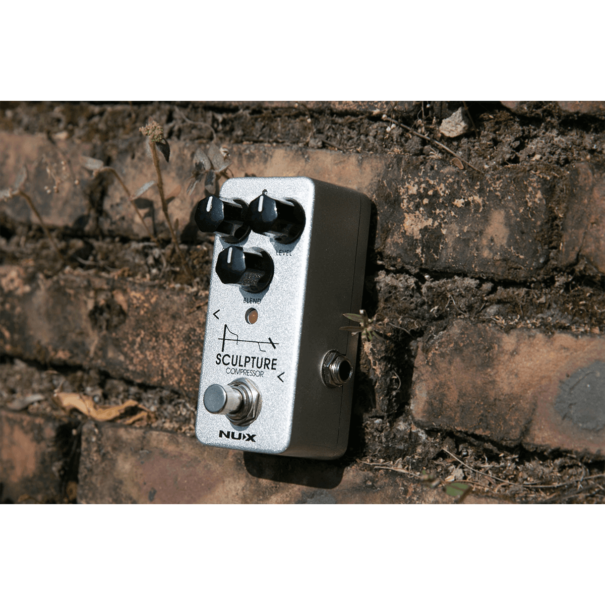 NUX Sculpture Compressor | Mini Guitar Effects Pedal | NCP-2 |MNU SCULPTURE-COMP