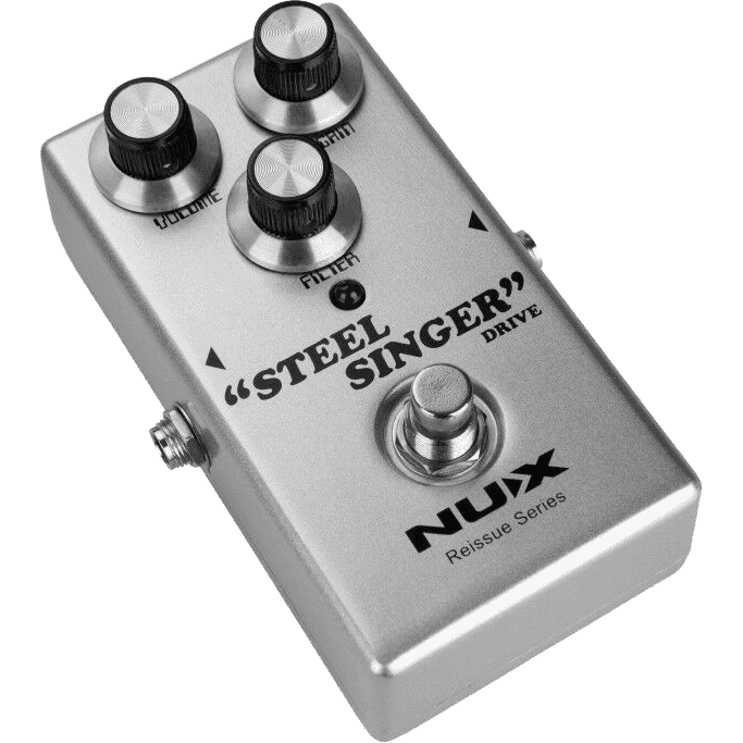 Steel Singer Overdrive Pedal by NUX | Analog Overdrive Effect for Electric Guitar
