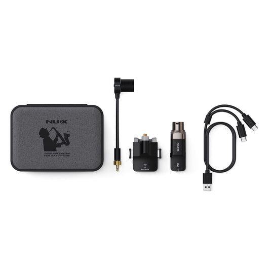 ​Wireless System for Saxophone | MNU B6 by NUX | Wireless Saxophone Microphone