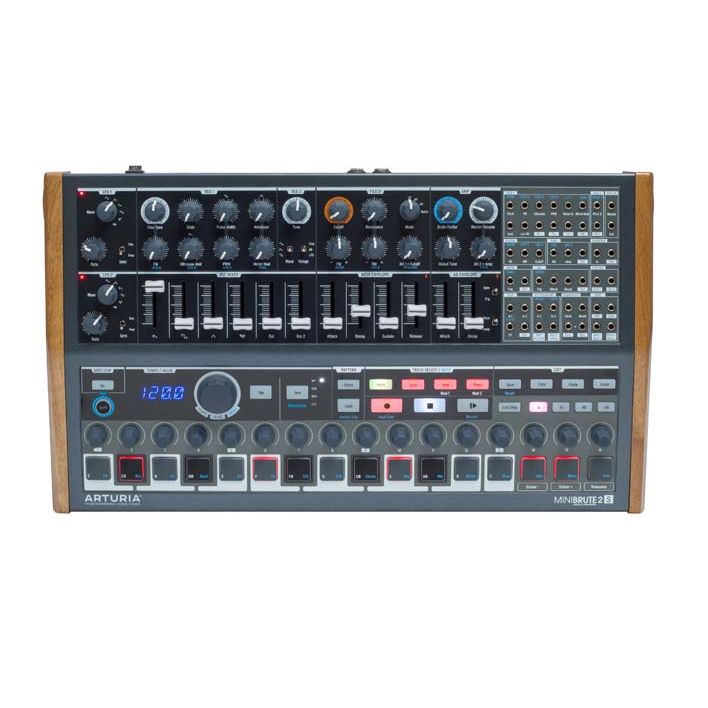 MiniBrute 2S by Arturia | Analog sequencer-synth with comprehensive modular patchbay with included software