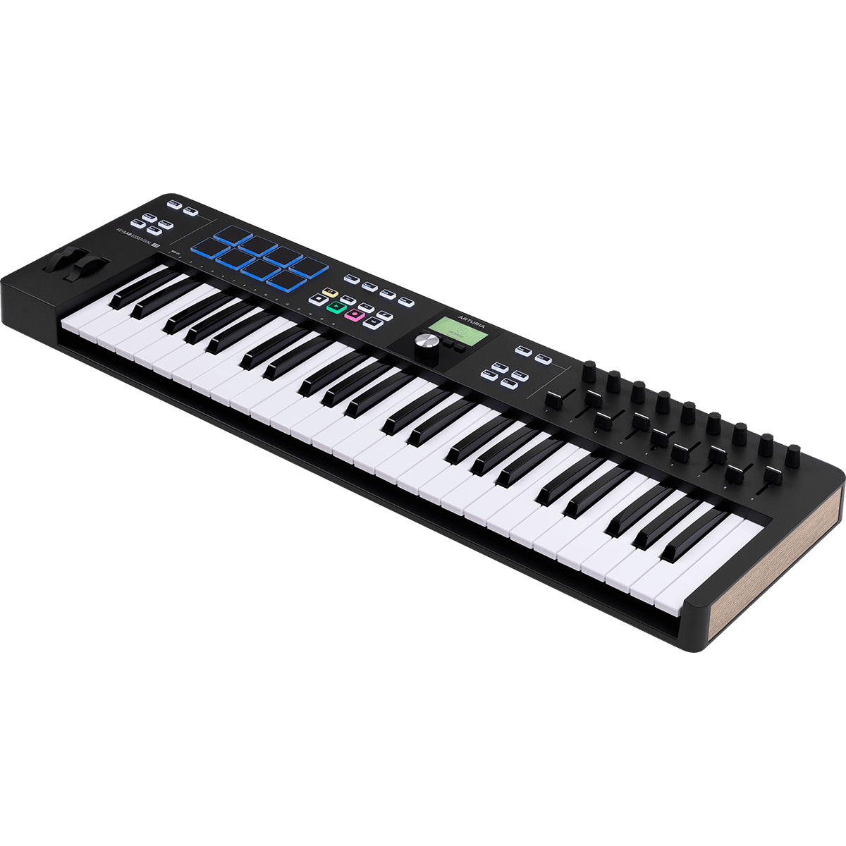KeyLab Essential mk3 49 in Black by Arturia | Universal MIDI controller, Keyboard, with DAW functionality and software bundle | OAR ESSENTIAL3-49-BK