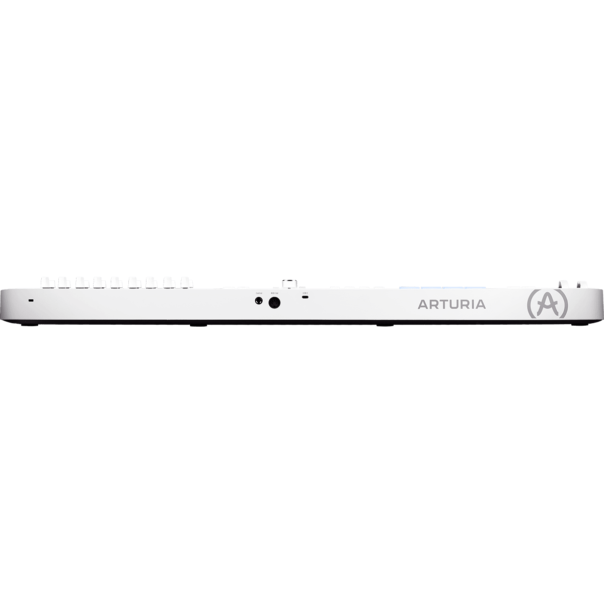 Arturia Essential 61 mk3 MIDI Keyboard Controller | with DAW Functionality and Software Bundle | Alpine White | Limited Edition All-White Design