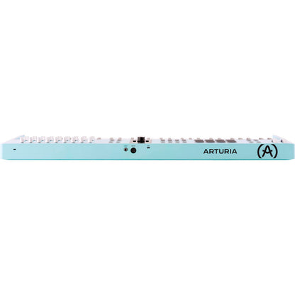 KeyLab Essential MK3 61 Aquamarine by Arturia | Universal MIDI Controller with DAW Functionality and Software Bundle