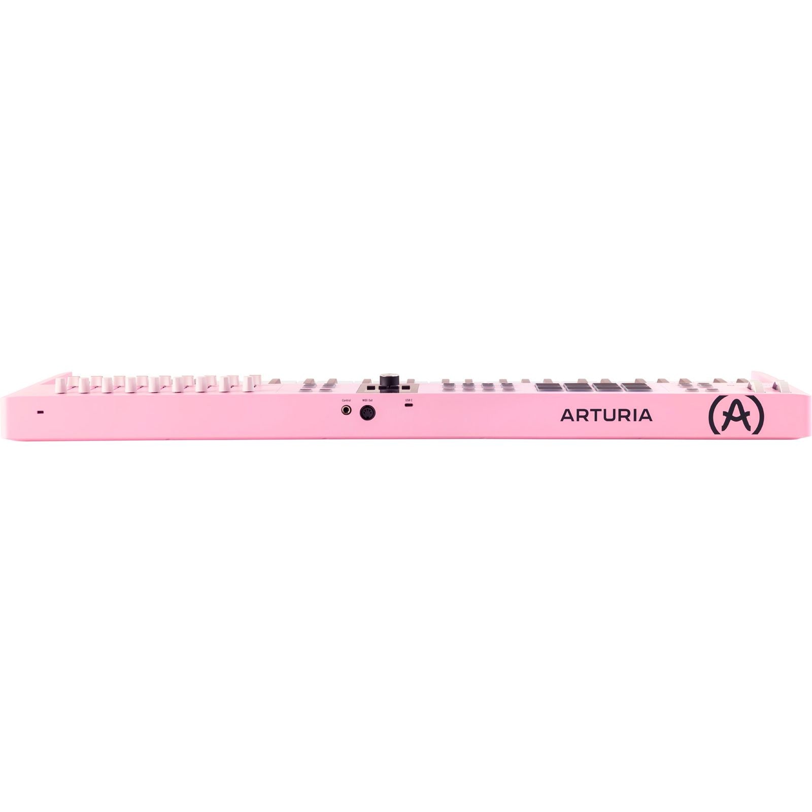 KeyLab Essential MK3 61 Rose Quartz by Arturia | Universal MIDI Controller with DAW Functionality and Software Bundle
