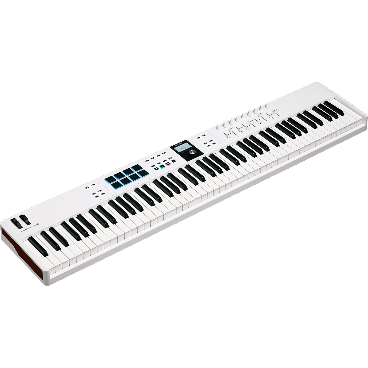 Arturia KeyLab Essential mk3 88 | MIDI Keyboard | 88-Key Keyboard | Light-Weight Master Controller | Included Software | White