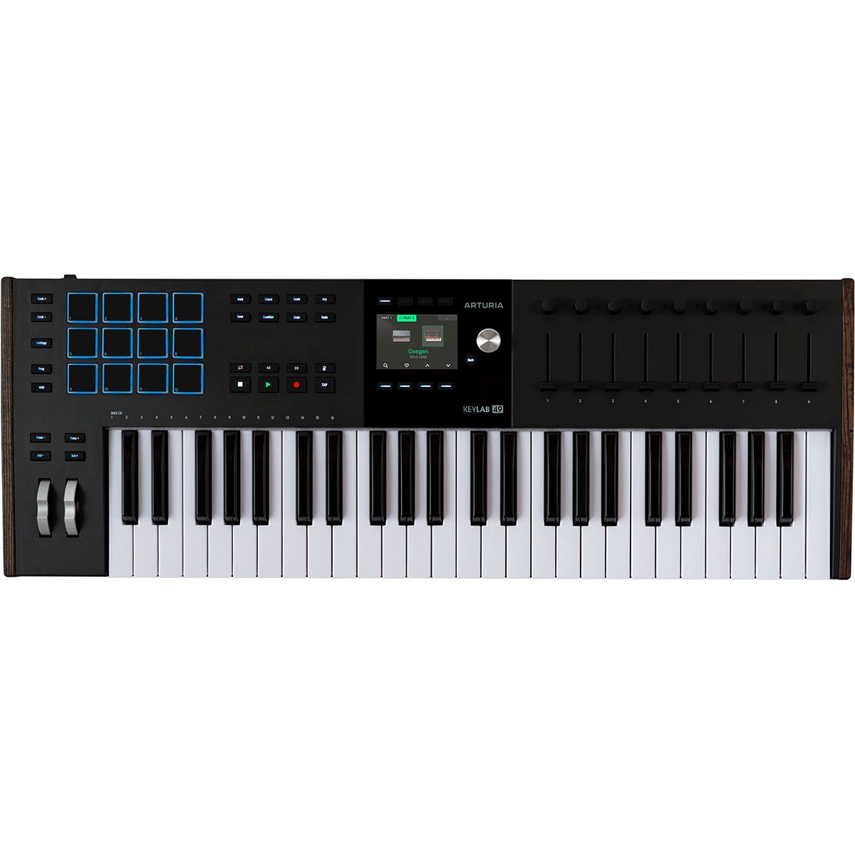Arturia KeyLab MK3 49 Black | 49-Key Universal MIDI Controller | Included Software