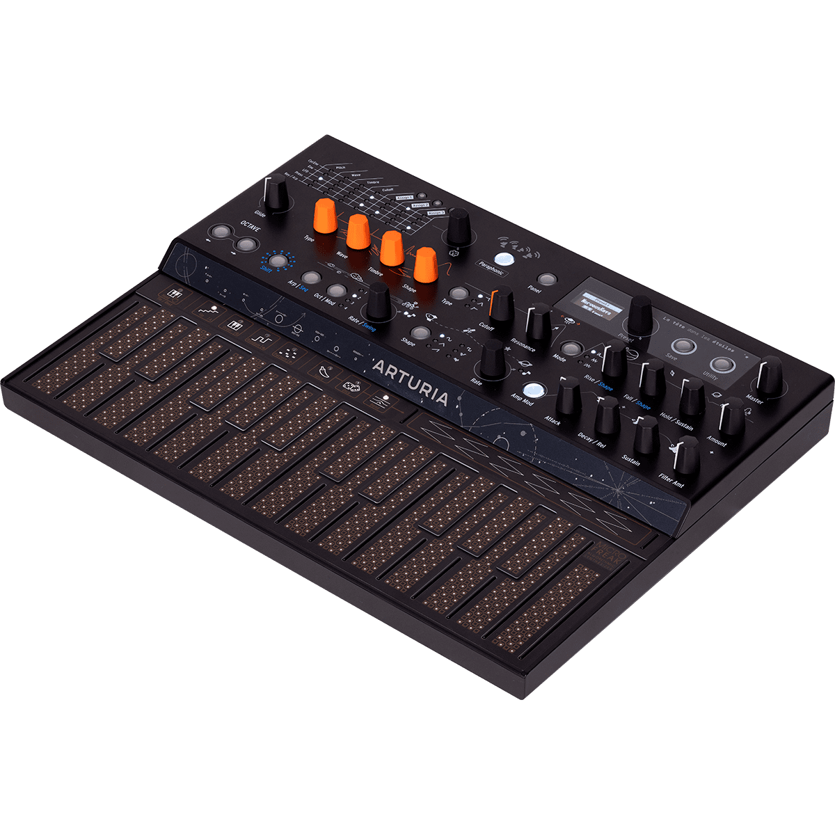 Arturia MicroFreak Stellar Algorithmic Synthesizer | Hybrid Desktop Synth | OAR MICROFREAK-ST