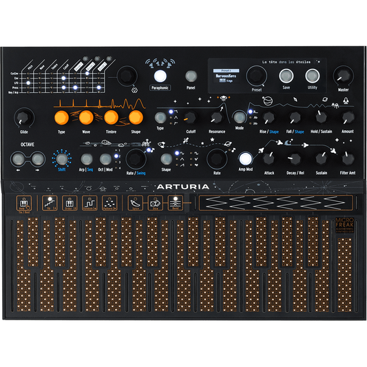 Arturia MicroFreak Stellar Algorithmic Synthesizer | Hybrid Desktop Synth | OAR MICROFREAK-ST