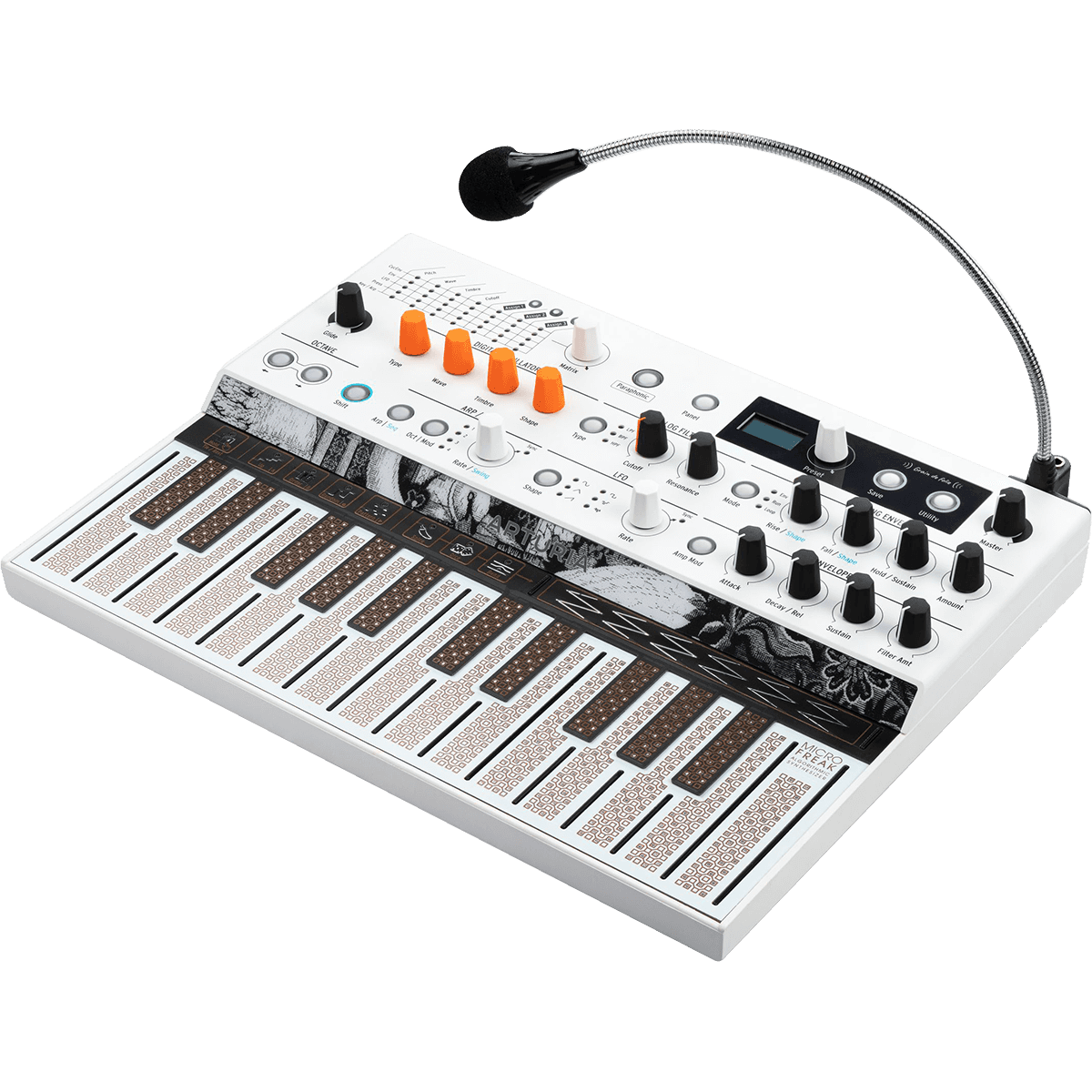 Arturia MicroFreak Vocoder | 25-Key Limited Edition Hybrid Synthesizer with Microphone