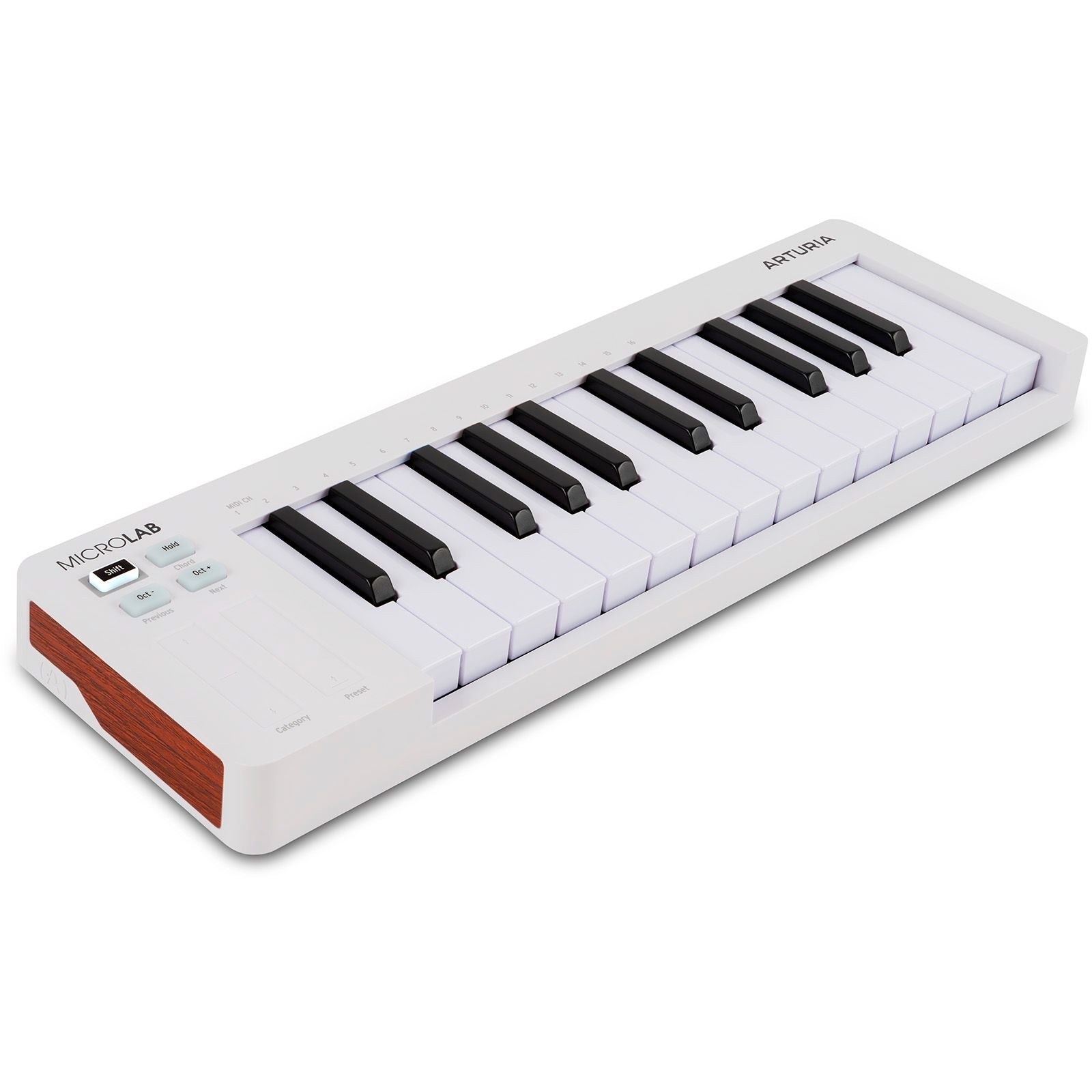 Arturia MicroLab MK3 | 25-Key Controller Keyboard | Included Software | White