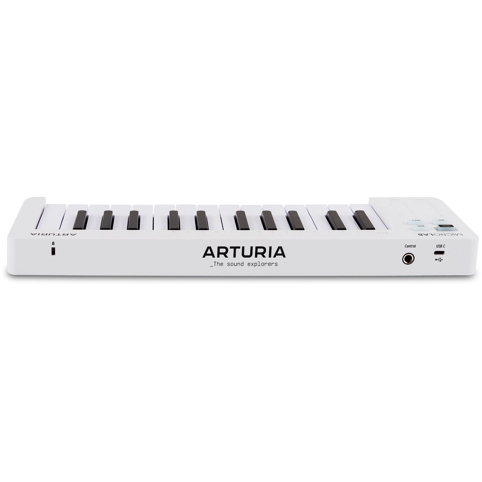 Arturia MicroLab MK3 | 25-Key Controller Keyboard | Included Software | White