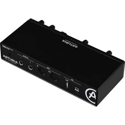 Arturia MiniFuse 2 Black | 2 Channel USB C Audio Interface | Includes Software Bundle