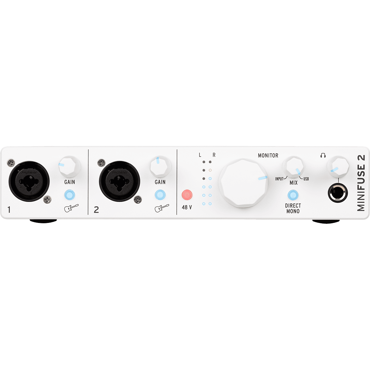 Arturia MiniFuse 2 White | 2 Channel USB C Audio Interface | Includes Software Bundle