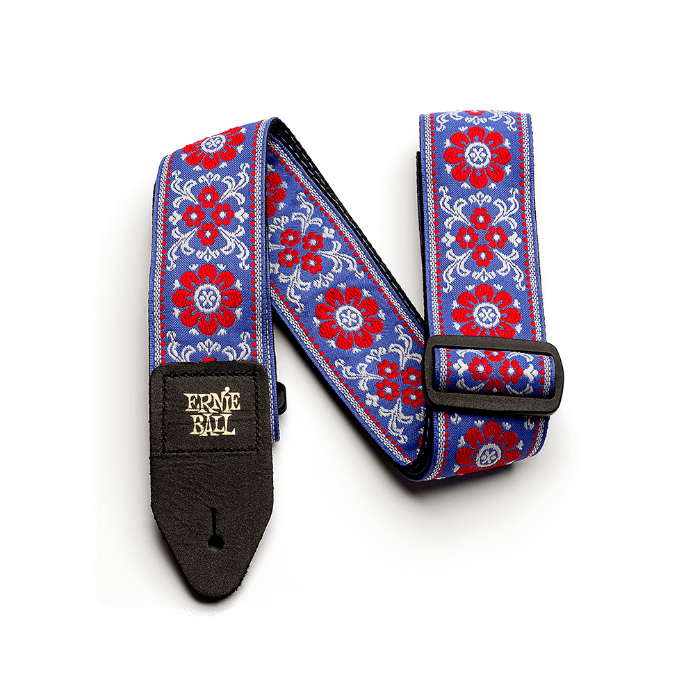 Morning Blossom Jacquard Guitar/Bass Strap by Ernie Ball