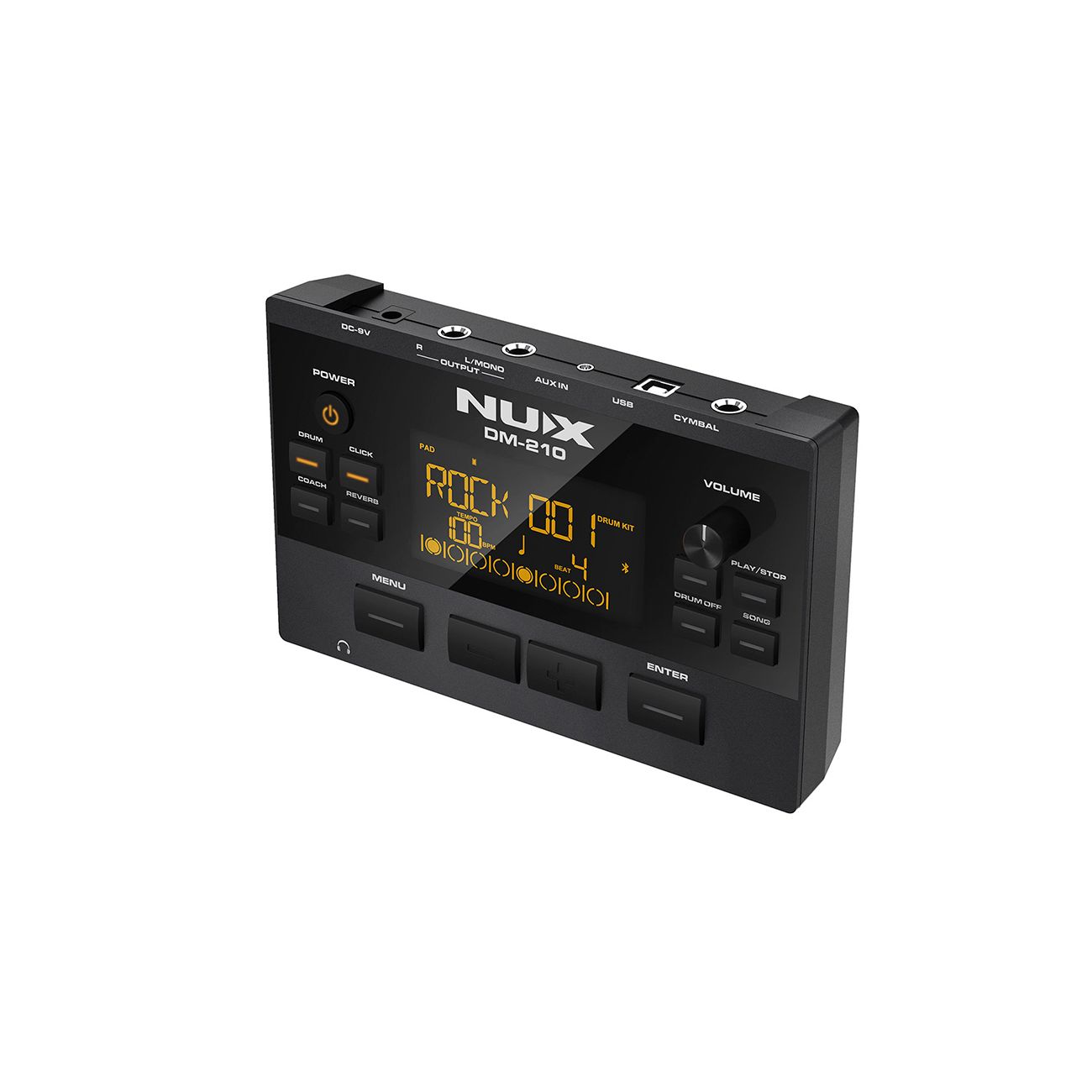 Digital Drum Kit by NUX | PNU DM-210 | Electronic Drum Kit Suitable for Beginners and Intermediate Players