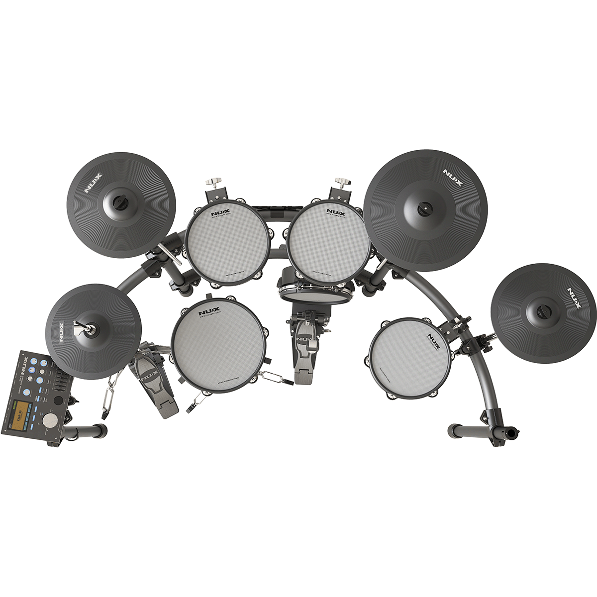 ​Electronic Drum Kit by NUX | PNU DM-8 | E-Drum Set Suitable for Beginners and Professional Players