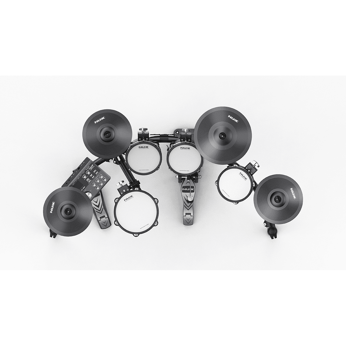 Digital Drum Kit DM7-X by NUX | Electronic Drum Kit with Remo Collaborated Mesh Heads