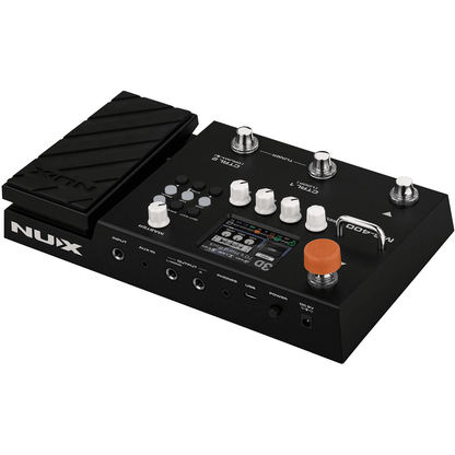 NUX MG-400 Dual DSP Modeling Guitar and Bass Effect Processor Pedal by NUX | Built in Impulse Responses | MNU MG400