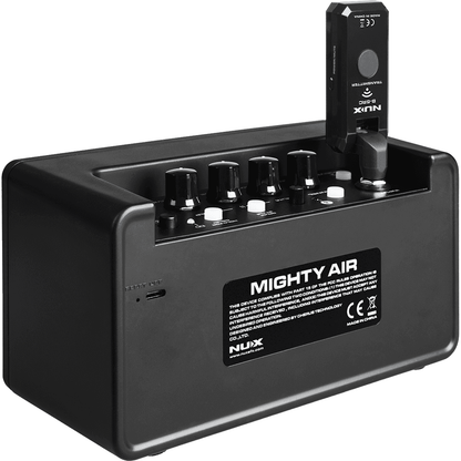 Mighty Air by NUX | Wireless Stereo Modelling Guitar/Bass Amplifier with Bluetooth | MNU MIGHTY-AIR