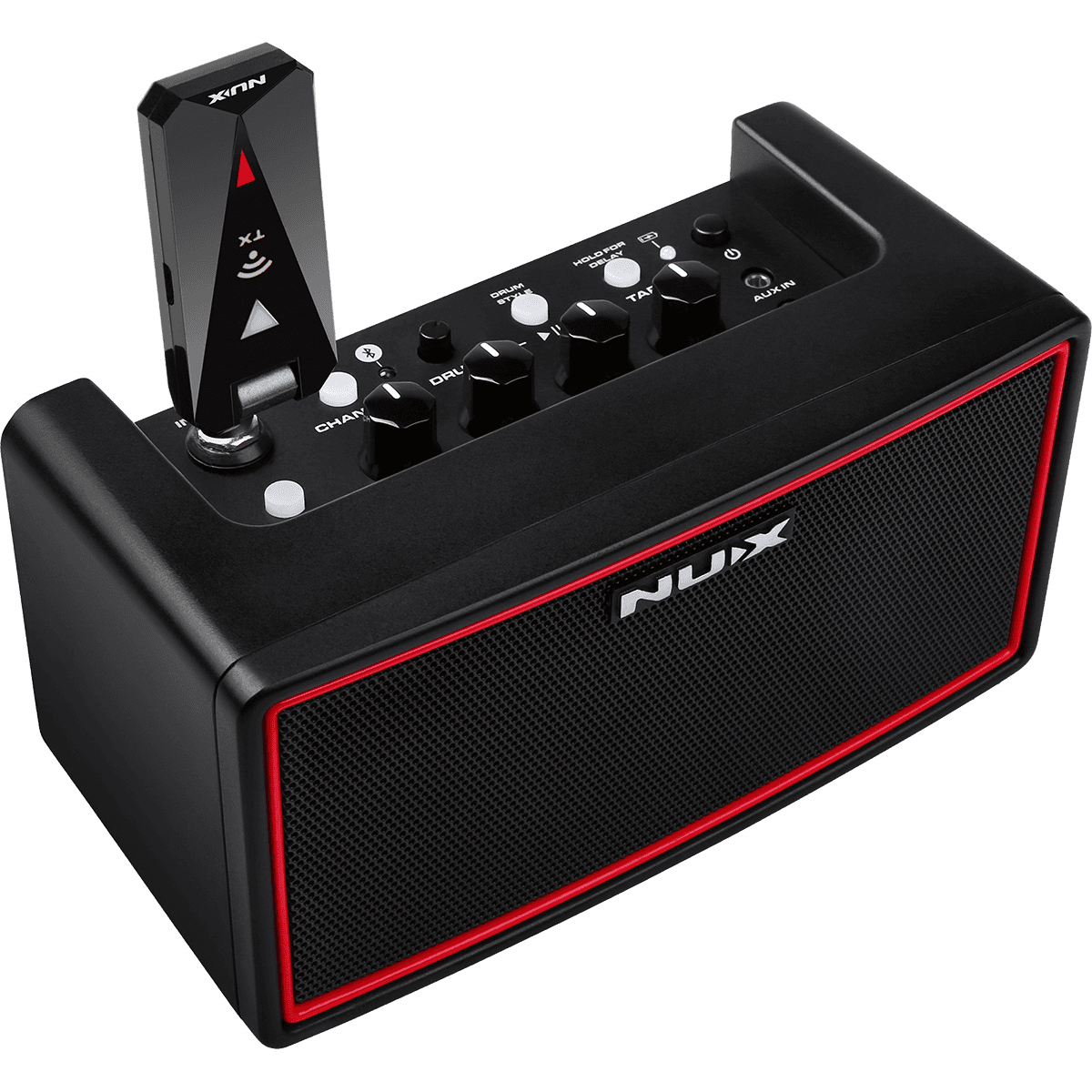 Mighty Air by NUX | Wireless Stereo Modelling Guitar/Bass Amplifier with Bluetooth | MNU MIGHTY-AIR