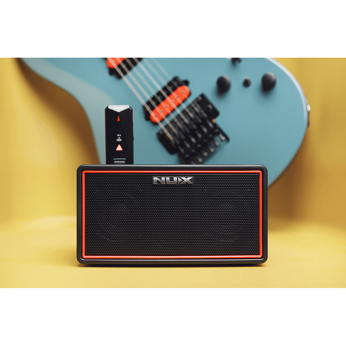 Mighty Air by NUX | Wireless Stereo Modelling Guitar/Bass Amplifier with Bluetooth | MNU MIGHTY-AIR