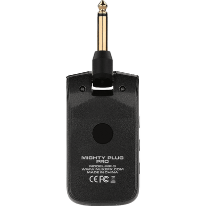 MIGHTY-PLUG PRO by NUX | Portable Guitar and Bass Amp Modeling Earphone Amplug | MP-3 | MNU MIGHTY-PLUG-PRO