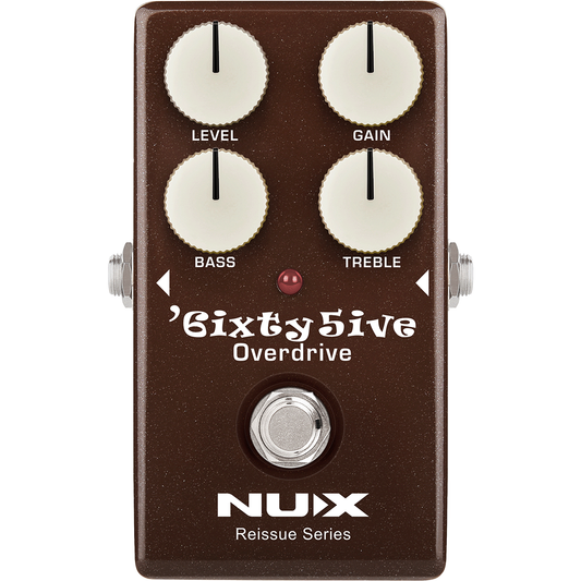 ​SixtyFive Overdrive Guitar Effects Pedal by NUX | MNU SIXTYFIVE-OD