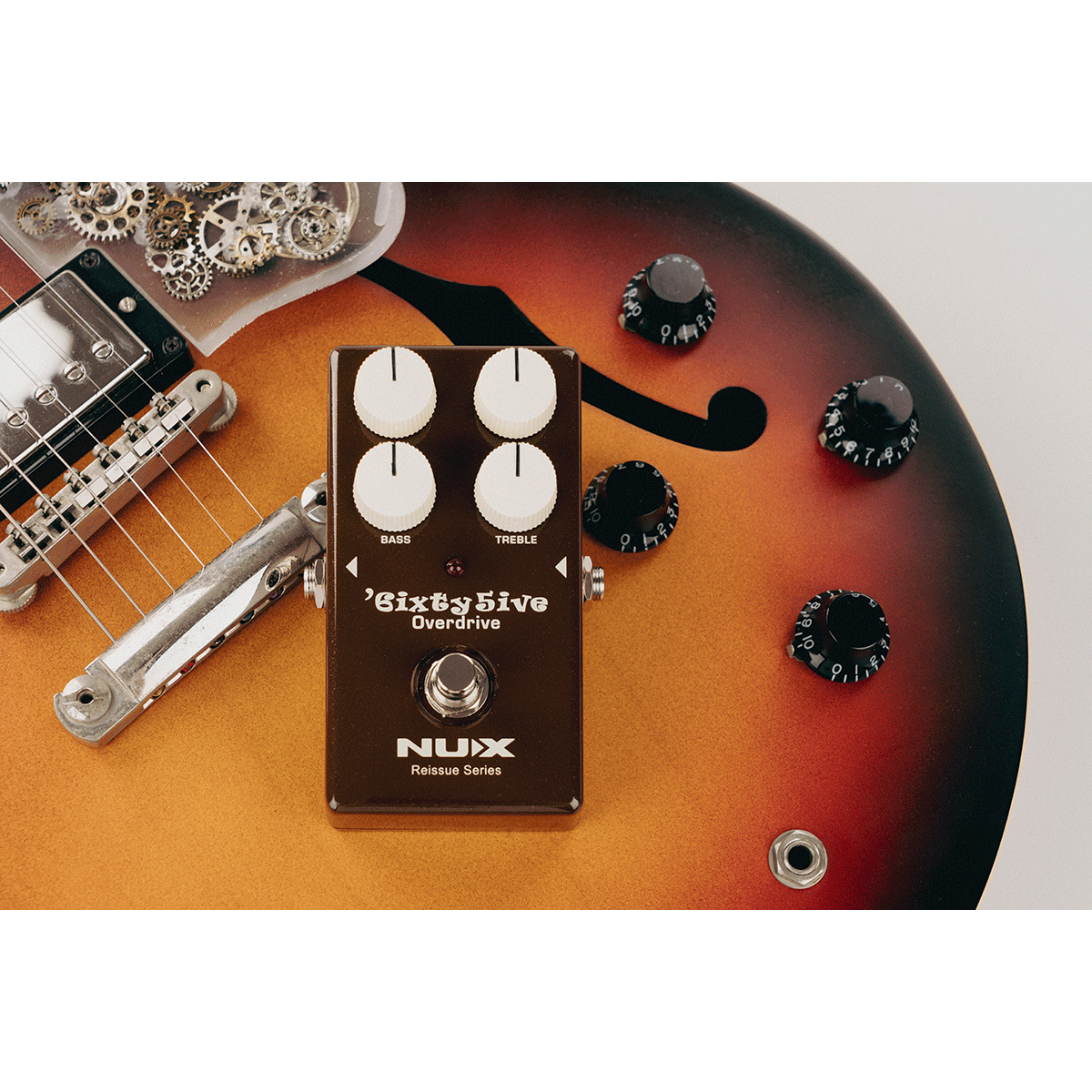 ​SixtyFive Overdrive Guitar Effects Pedal by NUX | MNU SIXTYFIVE-OD