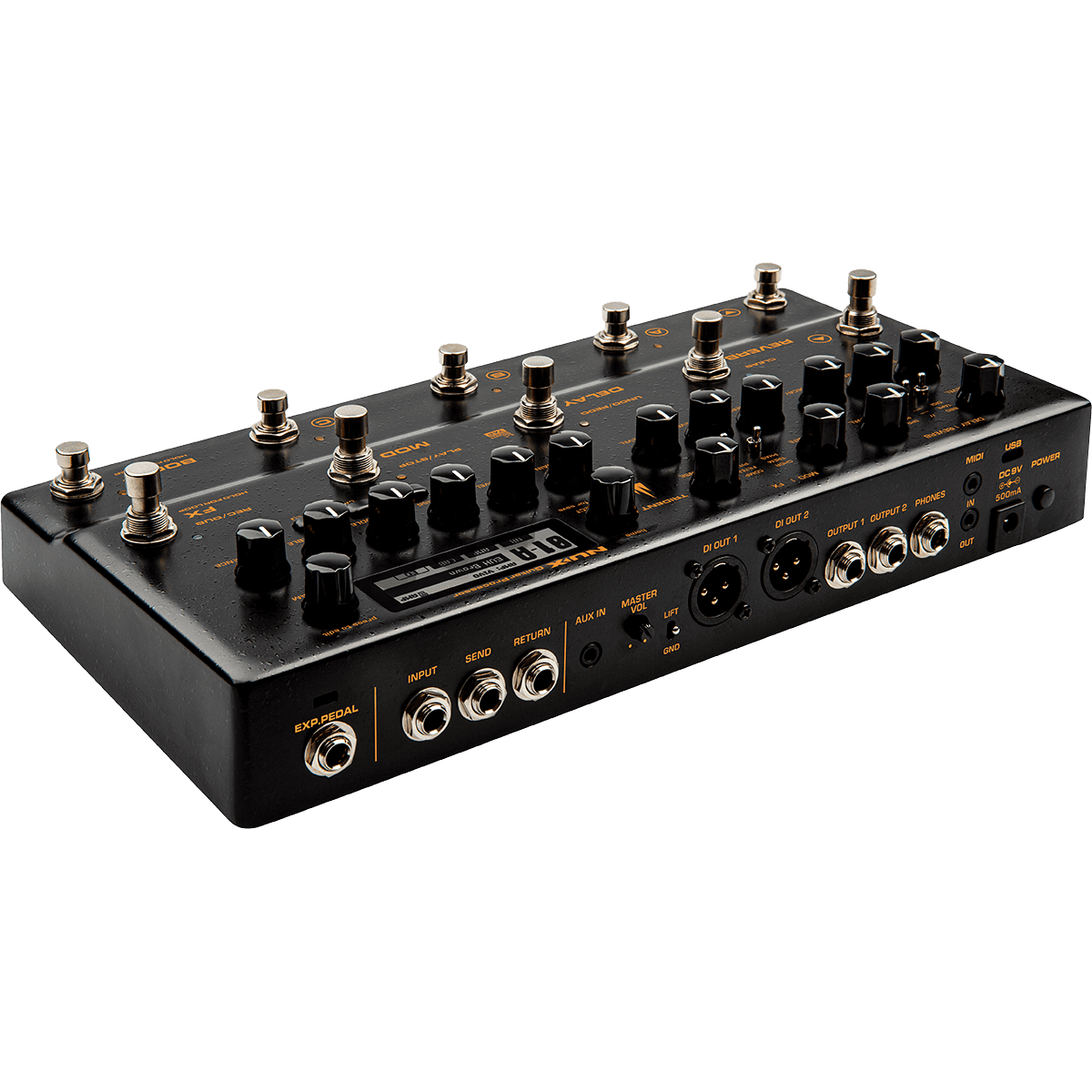 NUX Trident Electric Guitar Processor | 27 Cabinet Simulations | 96 Presets