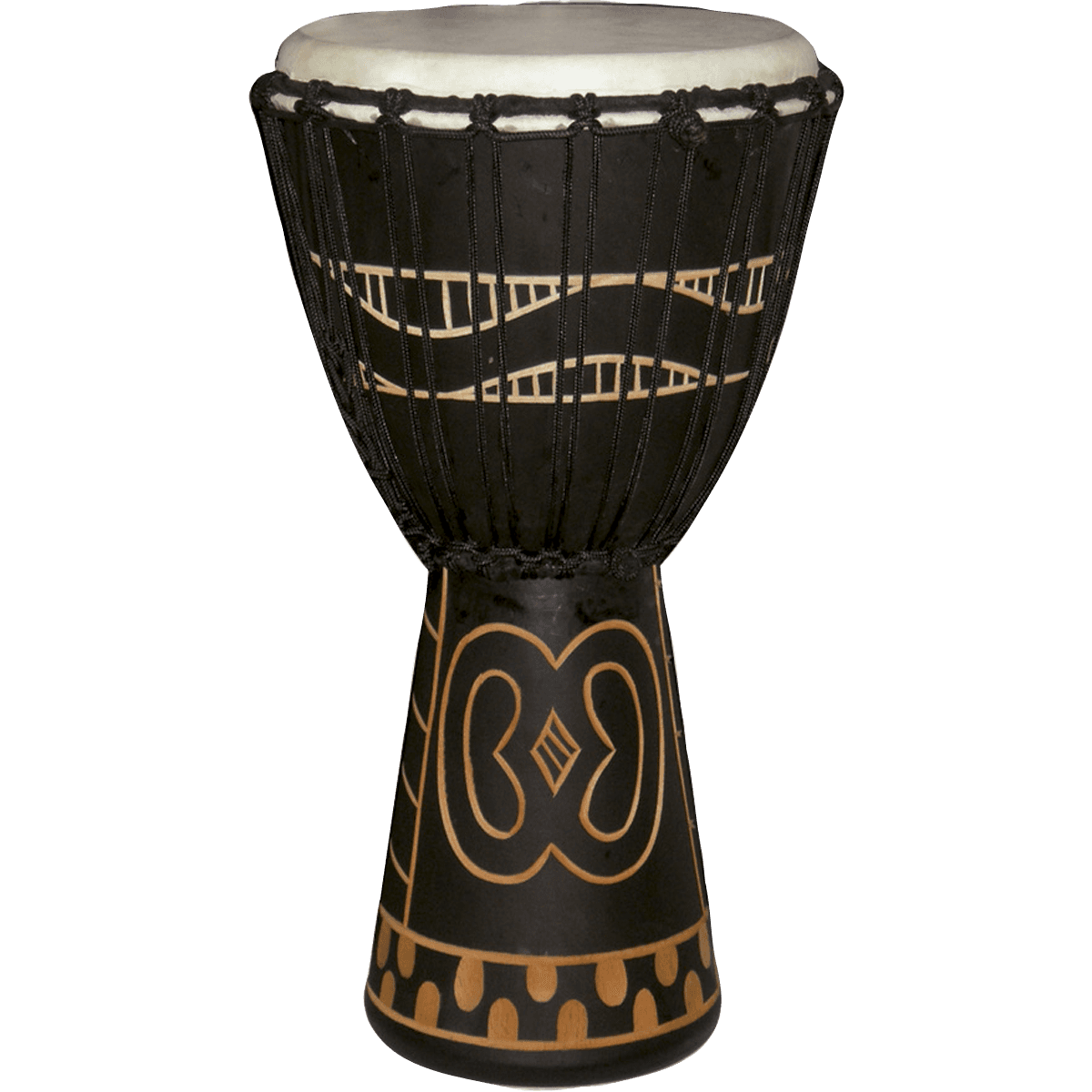 Black Carved Slammer 8" by Tanga | DA40-7G