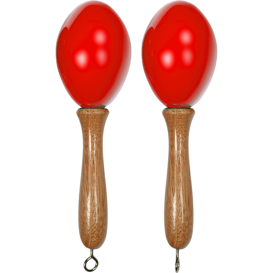 Red Maracas by Tanga | PTA MARACAS-ROUGE-S | Small Hand Percussion