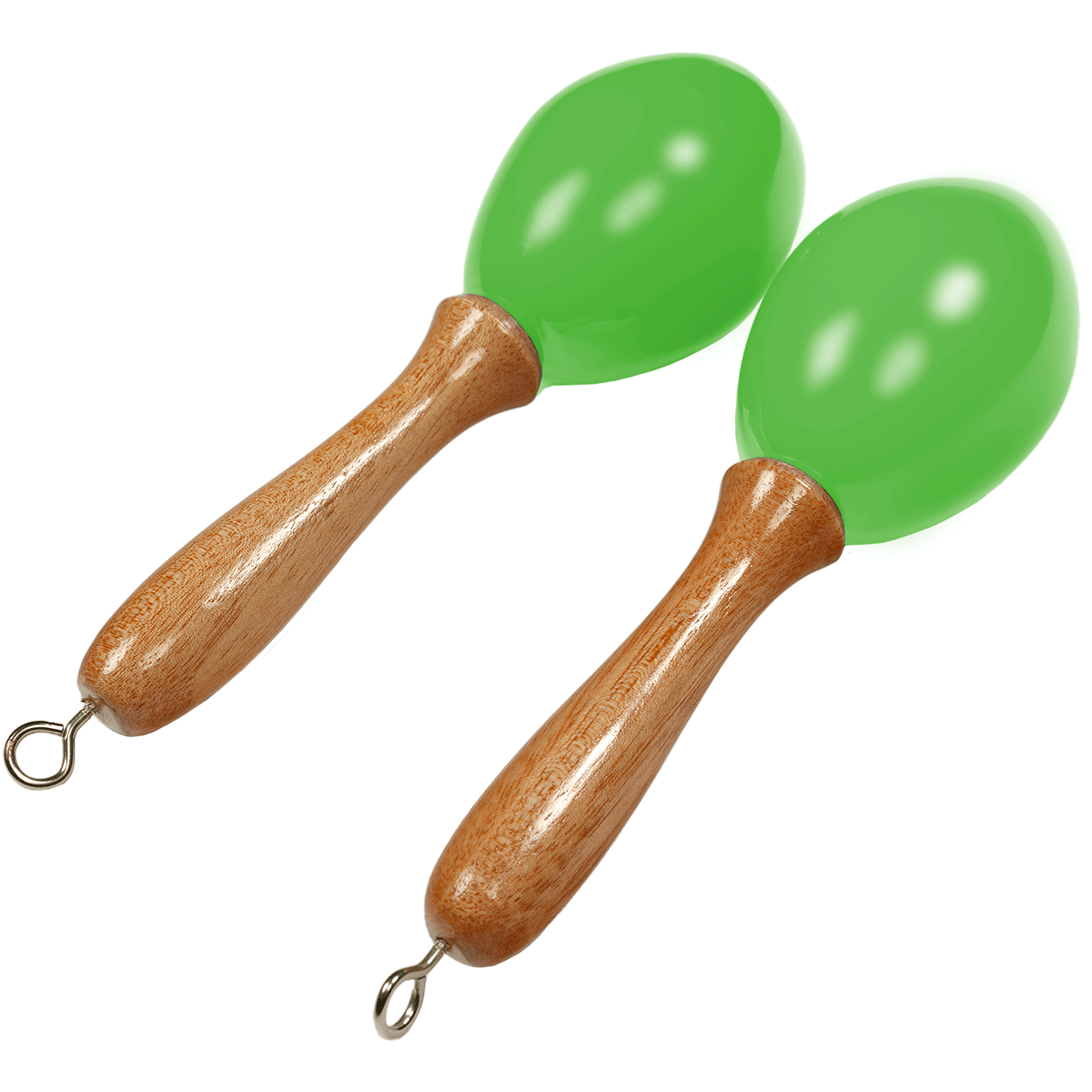 Green Maracas by Tanga | PTA MARACAS-VERT-S | Small Hand Percussion