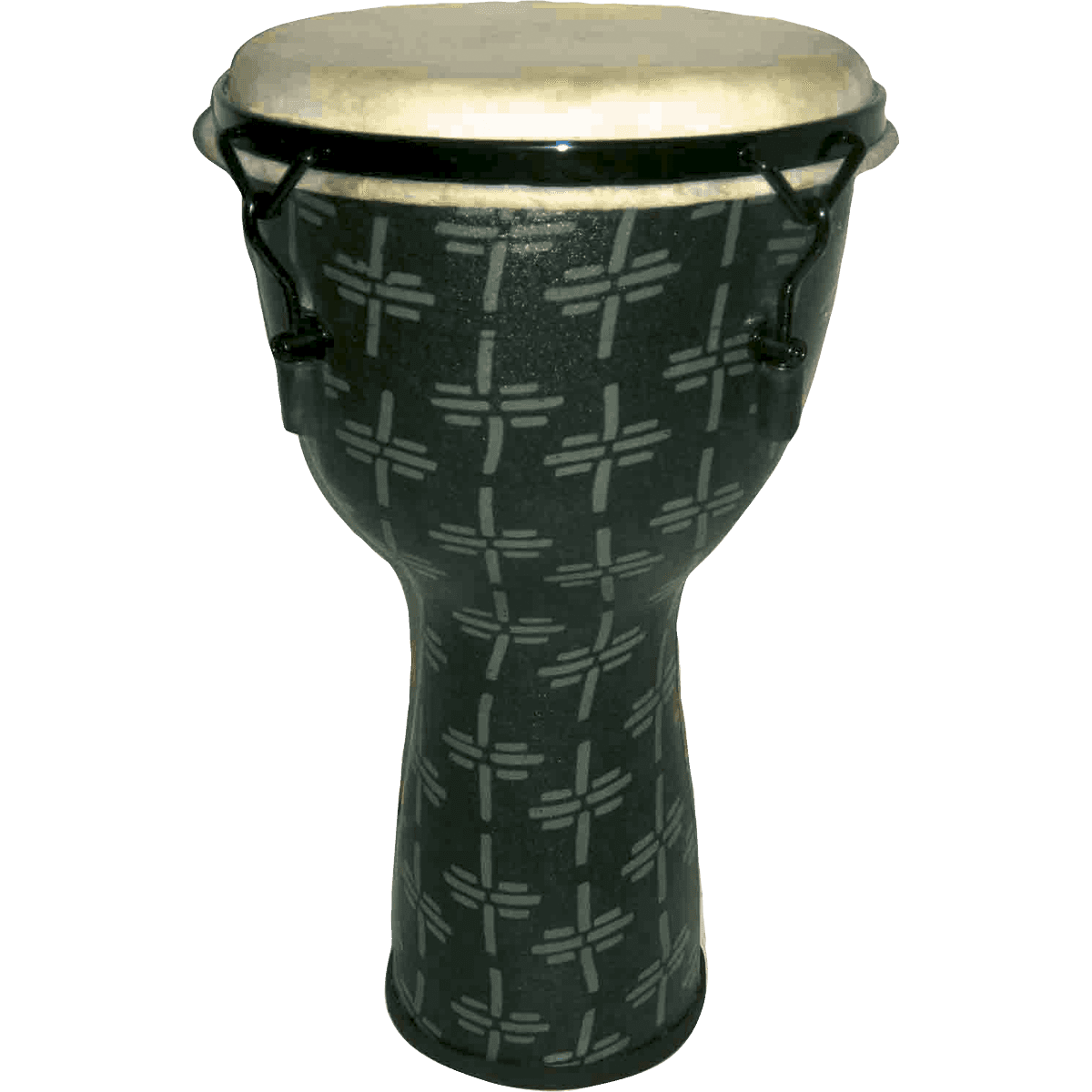 14" Fibreglass Djembe | Easily Tuneable | Natural Design by Tanga | TDFIBD14-16LG