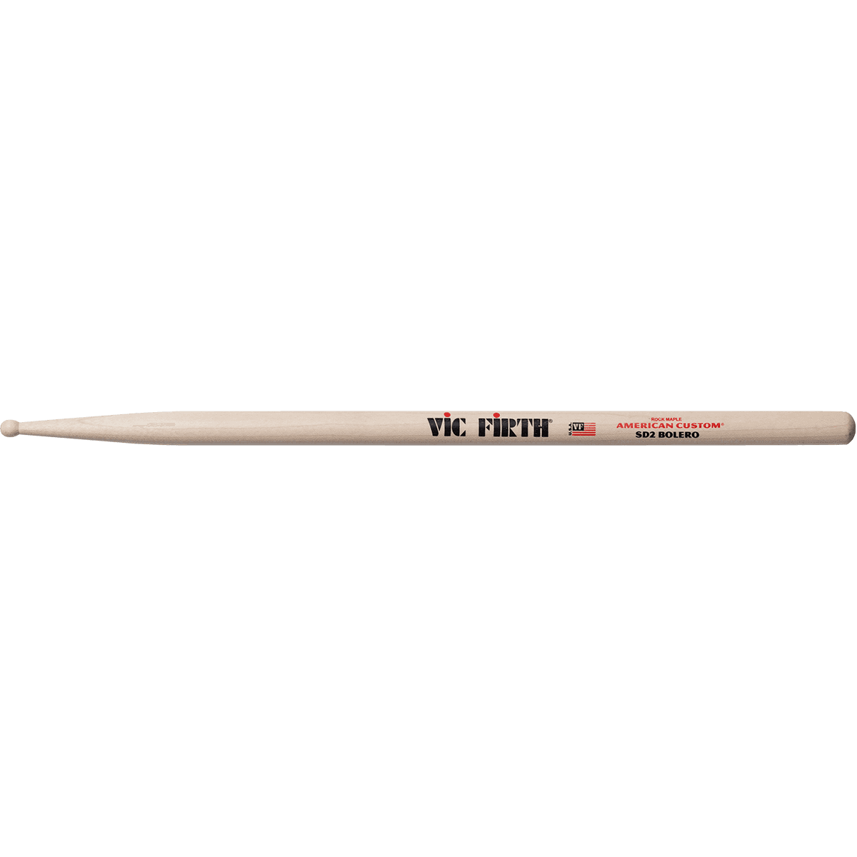Vic Firth American Custom SD2 Bolero Drumsticks | Maple