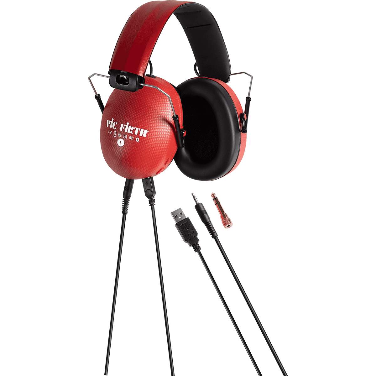Vic Firth VXHP0012 Bluetooth Isolation Headphones | 25dB Noise Reduction