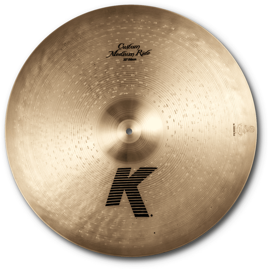 Zildjian K Custom K0856 22” Ride Cymbal | Medium Ride