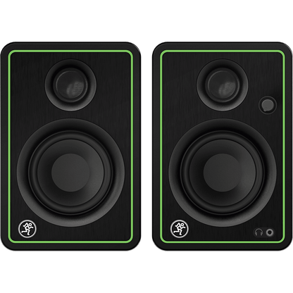 Mackie CR3-X Monitors | CR-X Series 3-Inch Multimedia Monitors | Professional Studio Quality Sound | Pair | Perfect for Content Creators