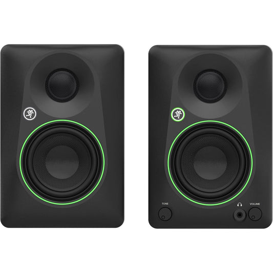 Mackie CR35BT Powered Studio Monitors | 3,5” Speakers with Tone Control and Bluetooth