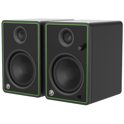 Mackie CR5-X 5 inch Multimedia Monitors (Pair) | 5" Active Studio Monitors | 1/4" TRS, 1/8" TRS, and RCA Inputs | Perfect for Mixing