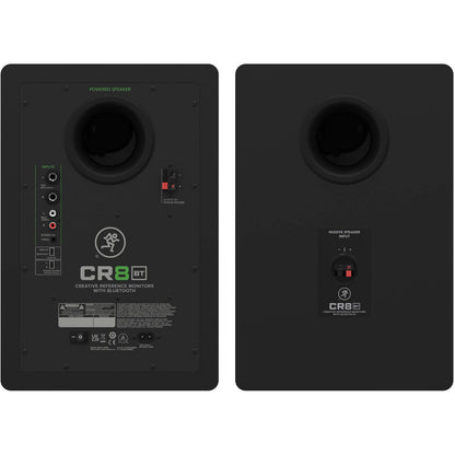 Mackie CR8BT Powered Studio Monitors | 8” Speakers with Tone Control and Bluetooth