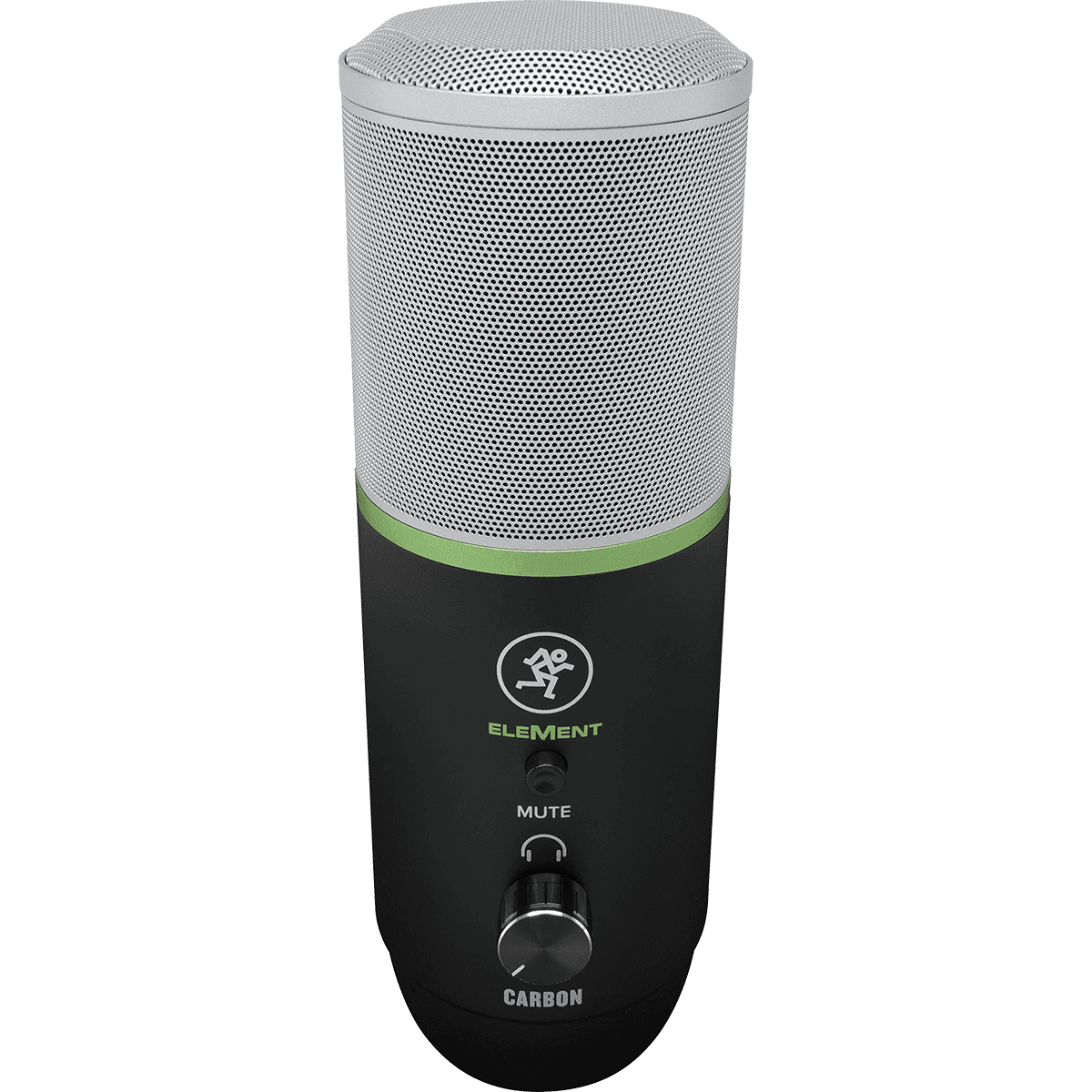 Mackie EM-CARBON USB Condenser Microphone | Large-diaphragm USB-C Condenser Microphone | 5 Selectable Polar Patterns | Headphone Output