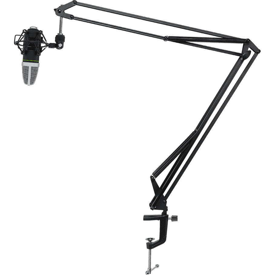 Mackie DB-100 Desktop Microphone Boom Arm Stand | Table Mount | RMM DB-100